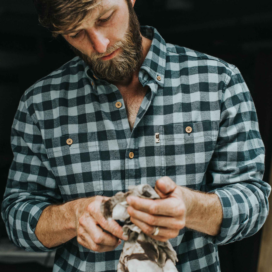 Waxhaw Buffalo Plaid Flannel Shirt | Cane Creek 