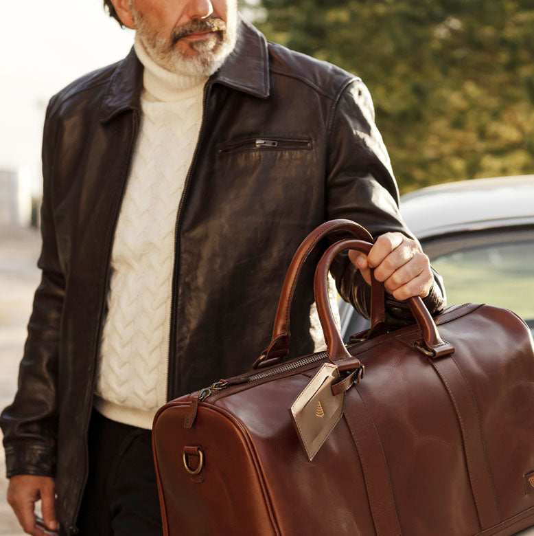 Glenwood Midweight Driving Jacket - Brown